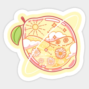 Glass Fruit Series - Lemon Sticker